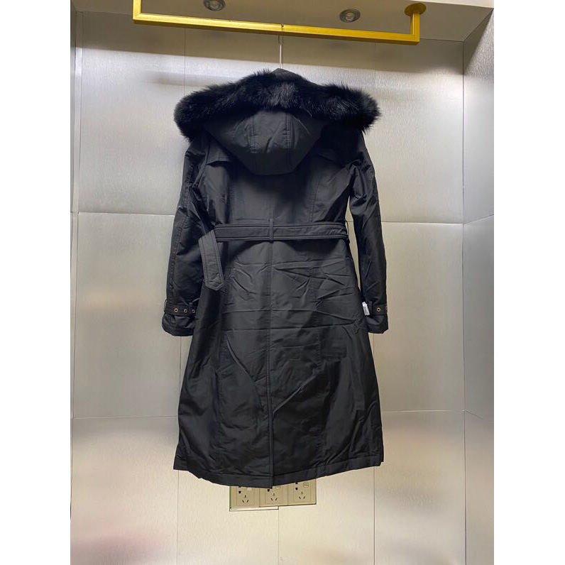 Burberry Belted Double-Breasted Quilted Shell Down Coat - DesignerGu