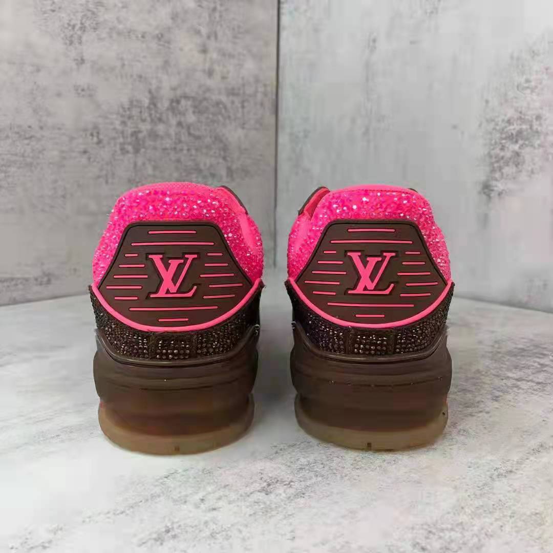 Louis Vuitton Trainer Sneaker(UponUK size) - DesignerGu