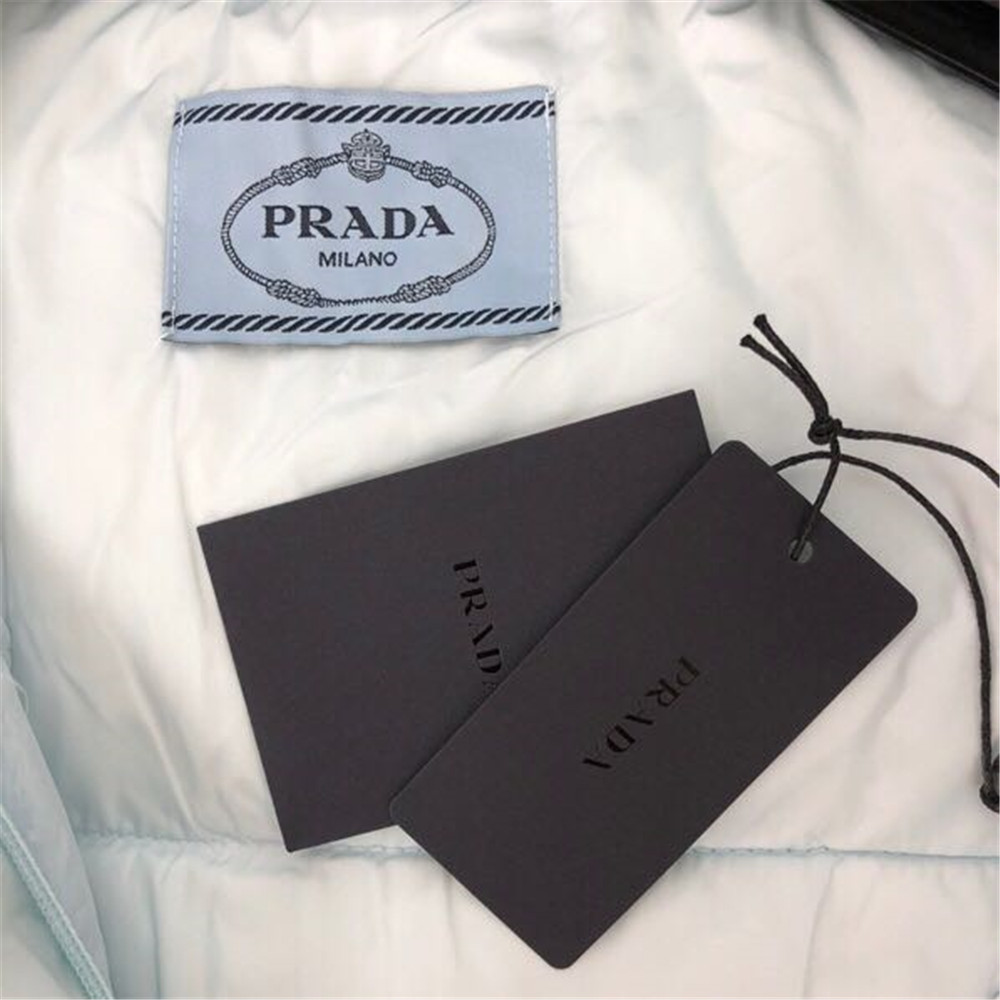 Prada Detachable Sleeve Vest Jacket(Light Green) - DesignerGu