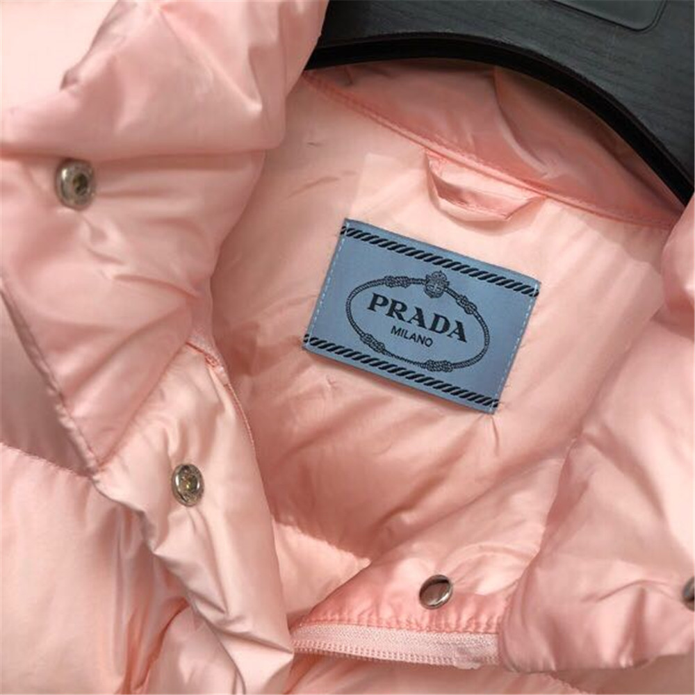 Prada Detachable Sleeve Vest Jacket(Pink) - DesignerGu