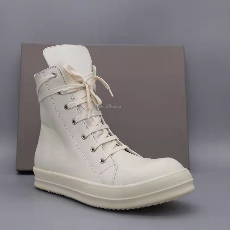 Rick Owens High Top Sneakers - DesignerGu