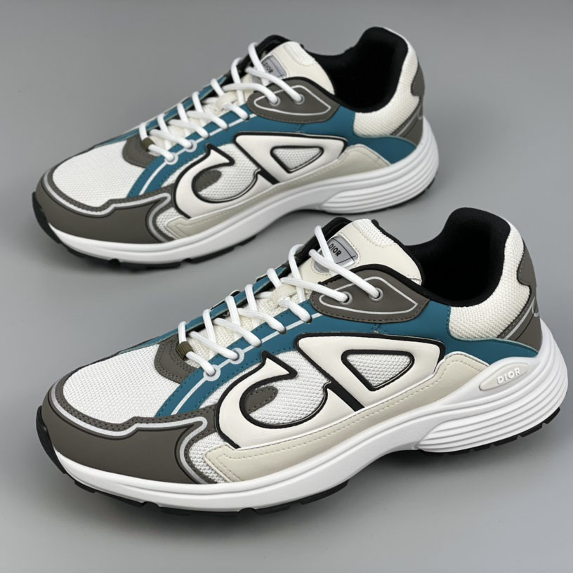 Dior B30 Sneaker White Mesh And Technical Fabric - DesignerGu