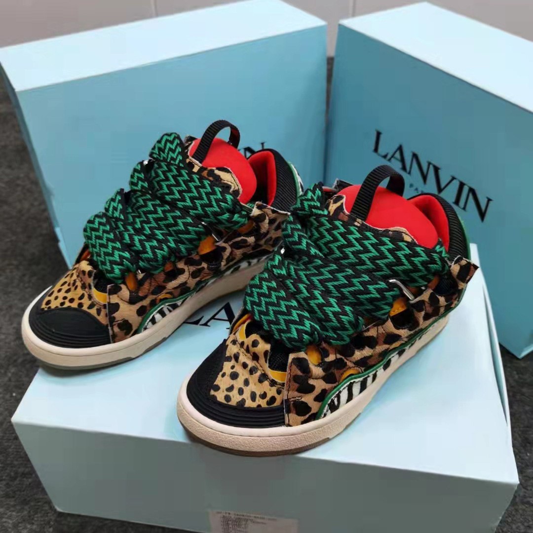 Lanvin Curb Sneaker - DesignerGu