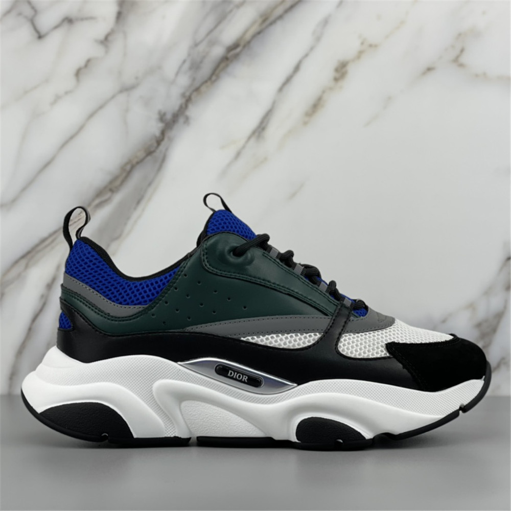 Dior B22 Low-top Sneaker In Green&Blue - DesignerGu