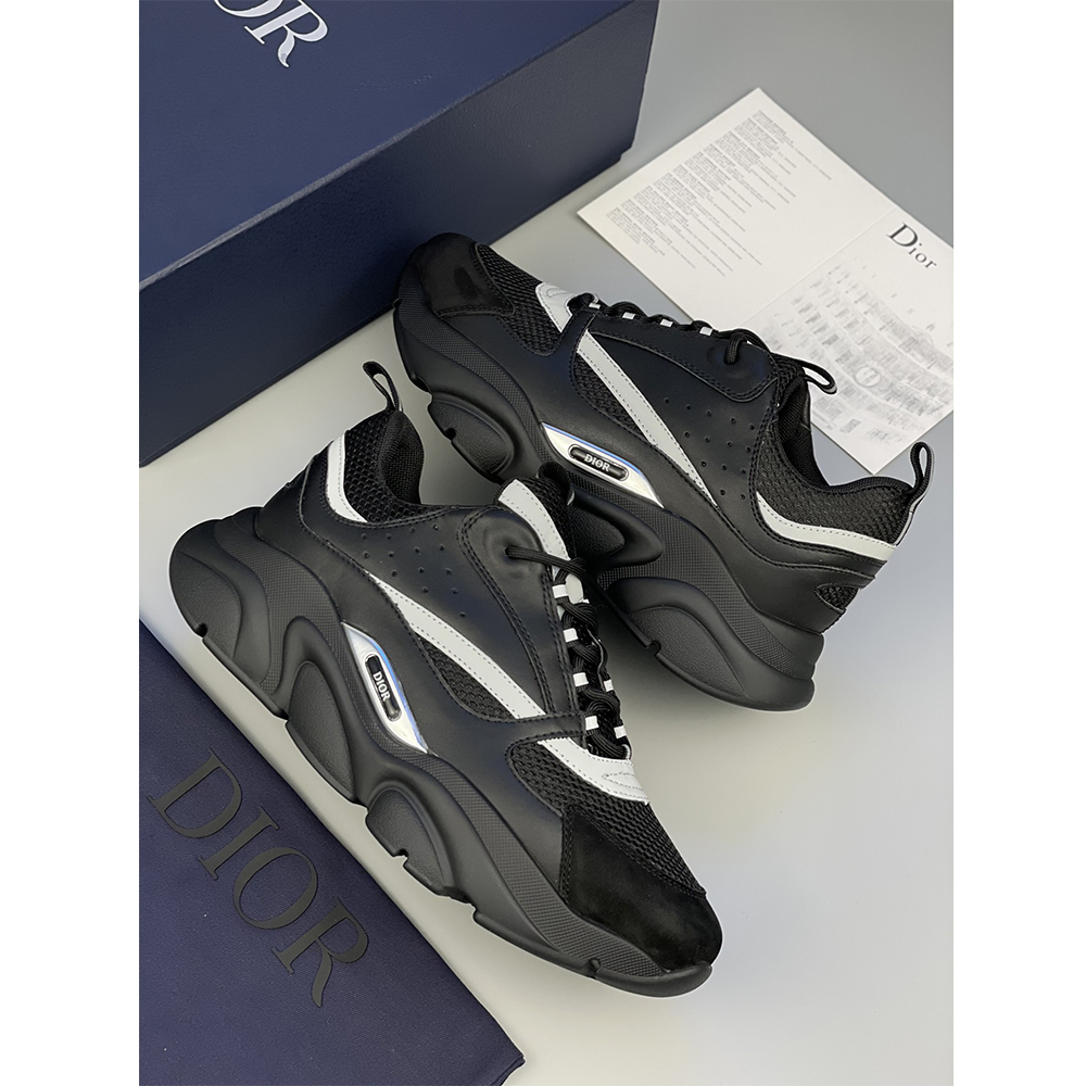 Dior B22 Low-top Sneaker In All Black - DesignerGu