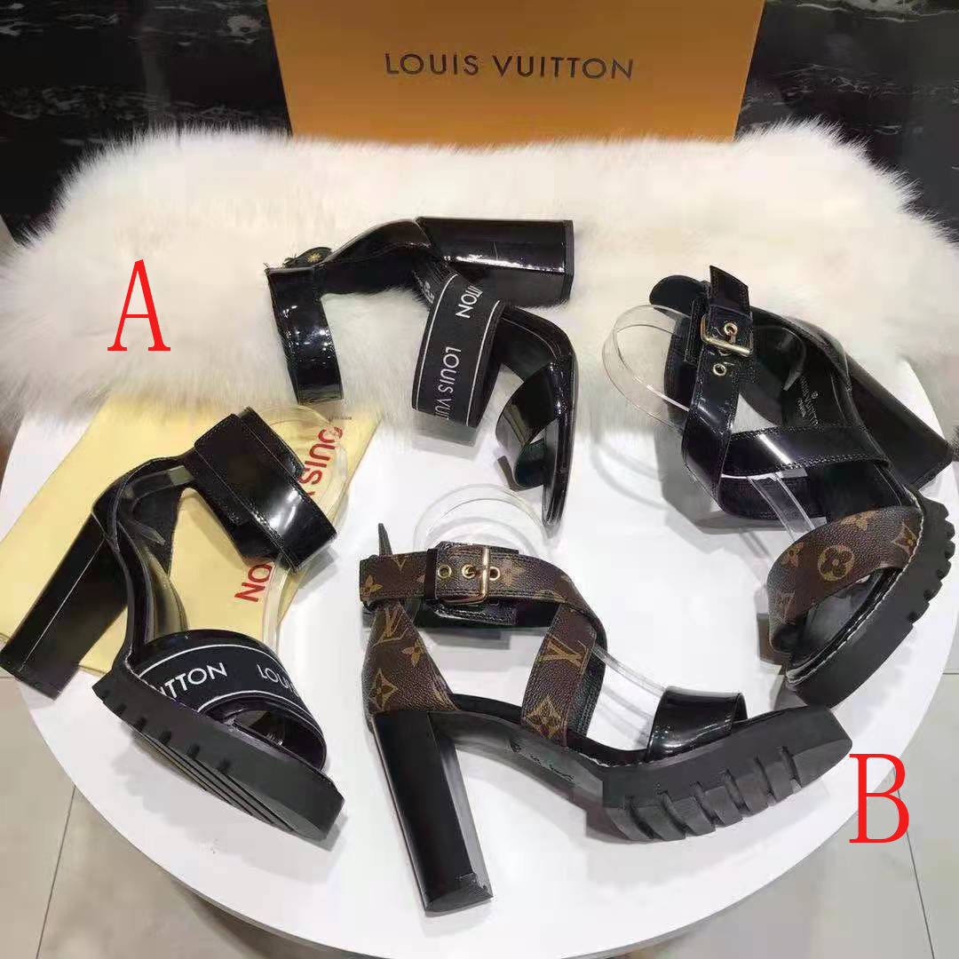 Louis Vuitton  Monogram Sandals - DesignerGu