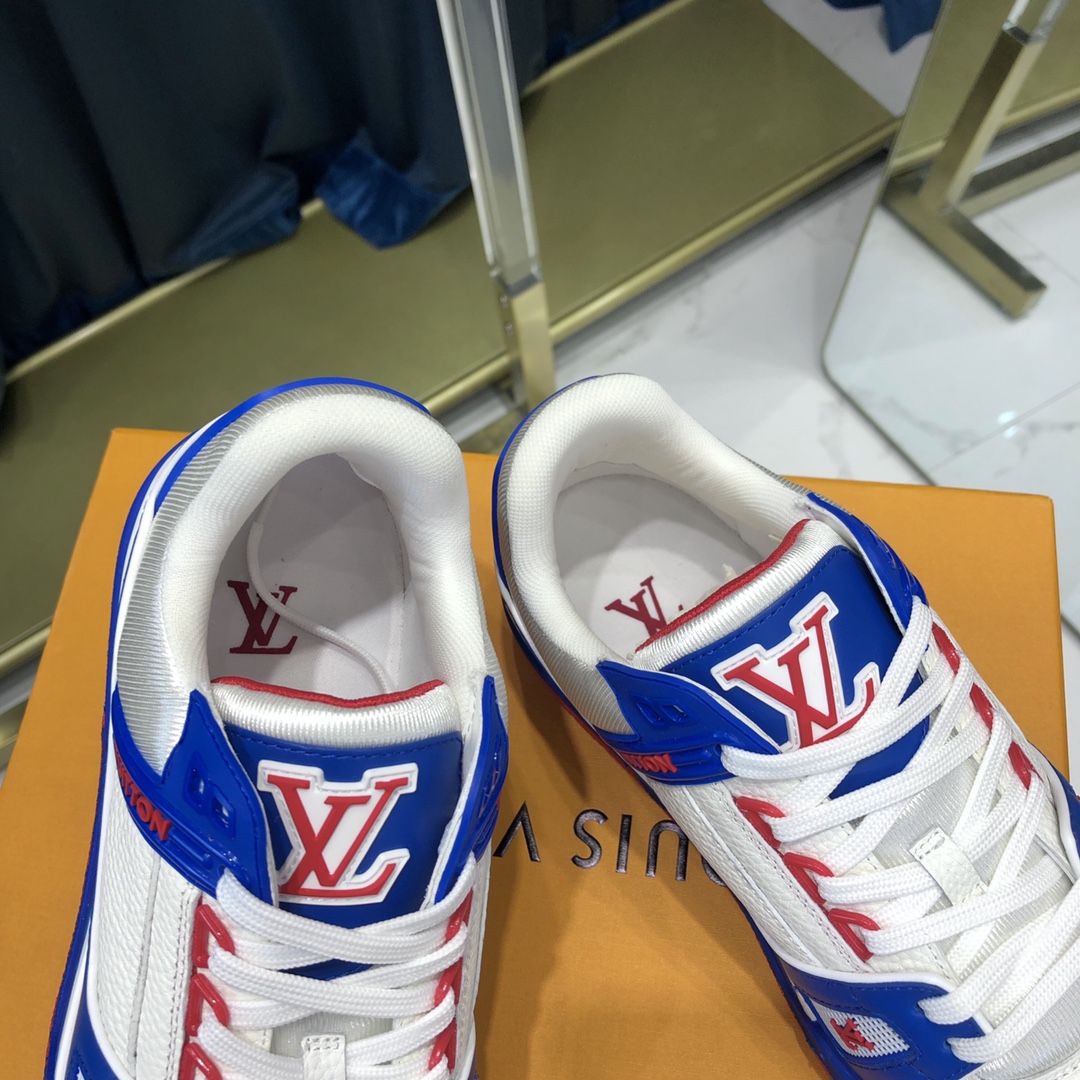 Louis Vuitton Trainer Sneaker - DesignerGu