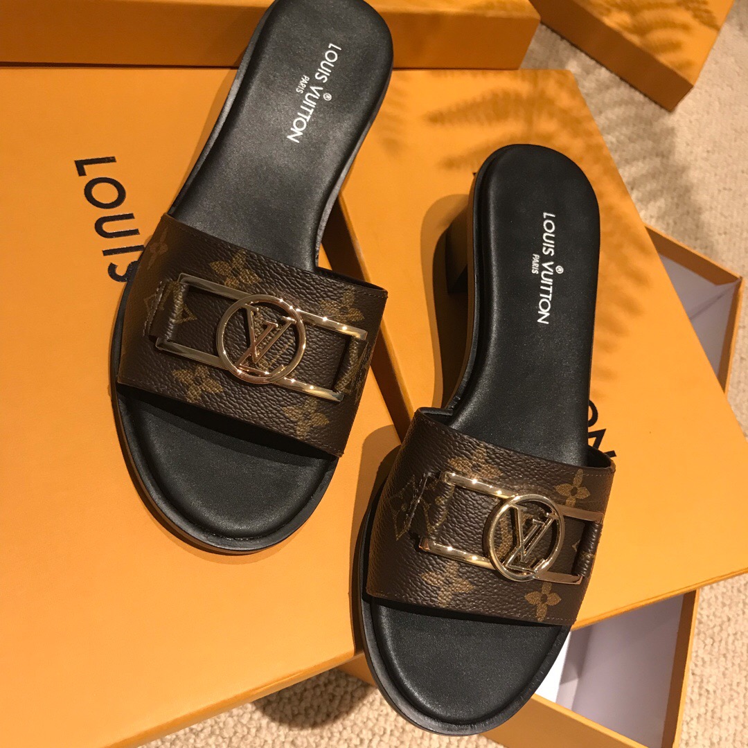 Louis Vuitton Women's Monogram Sandals - DesignerGu