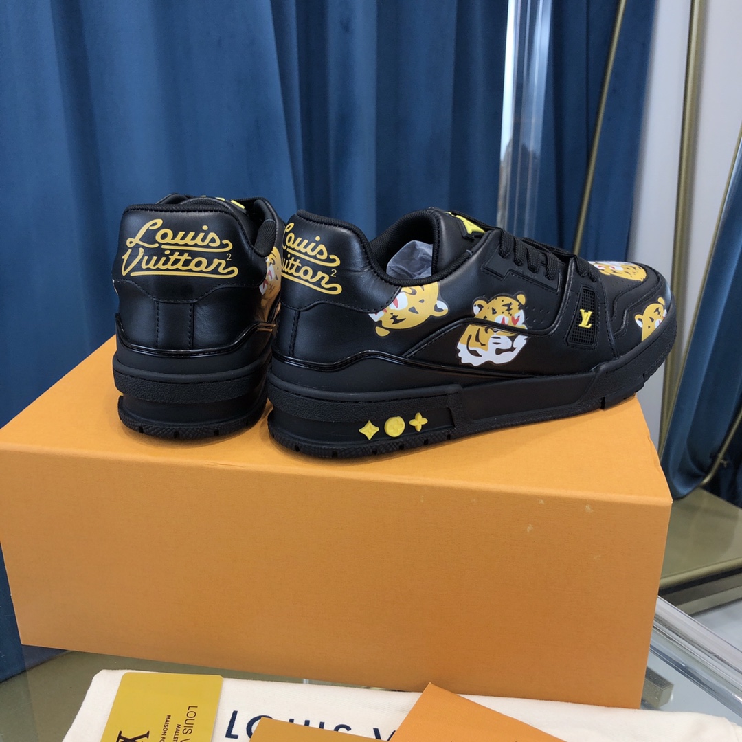 Louis Vuitton Trainer Sneaker X Nigo Tiger - DesignerGu