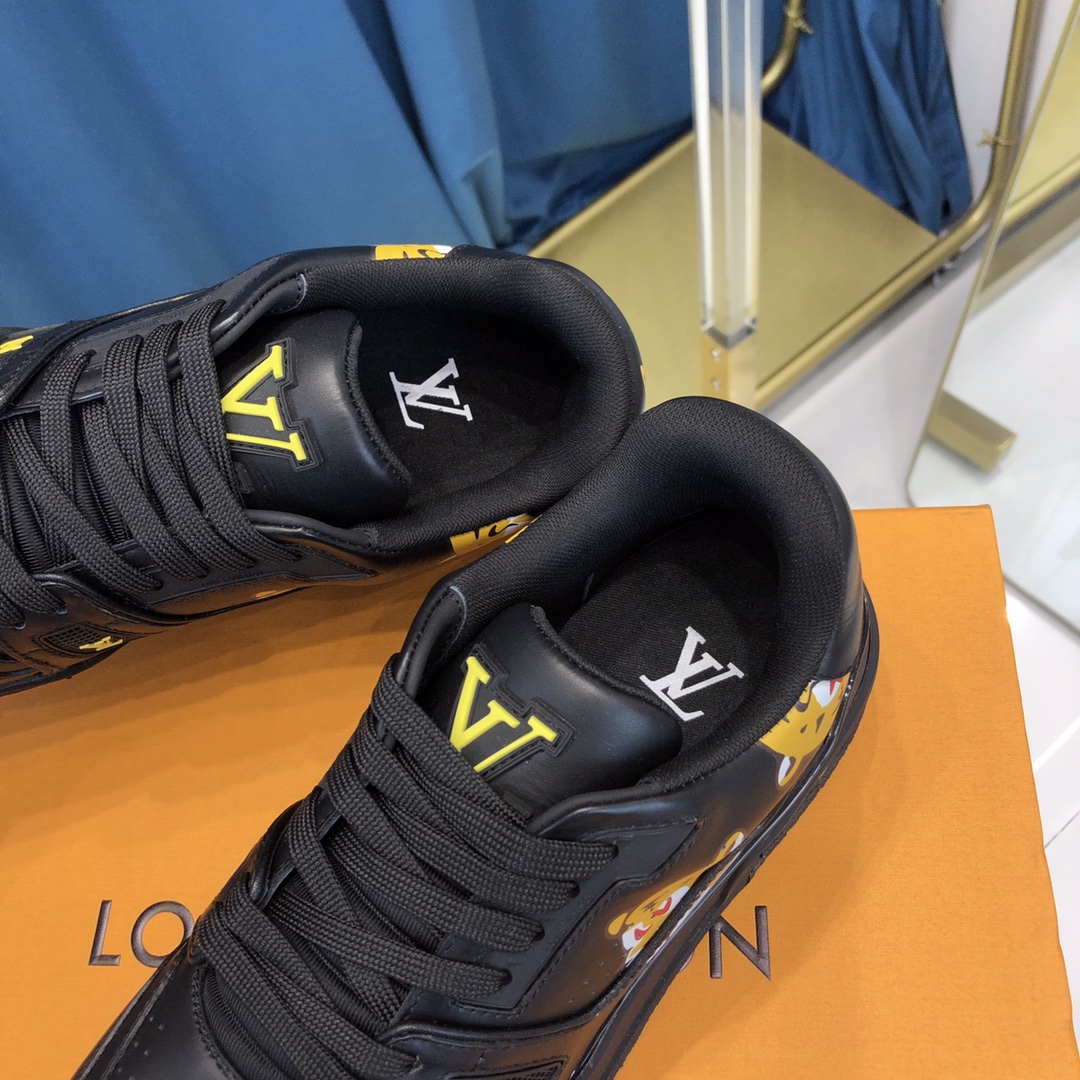 Louis Vuitton Trainer Sneaker X Nigo Tiger - DesignerGu