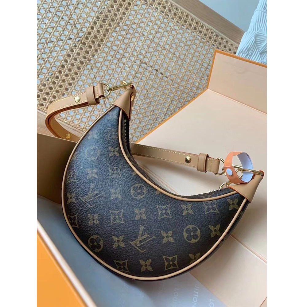 Louis Vuitton Monogram Coated Canvas Loop  Handbag - DesignerGu