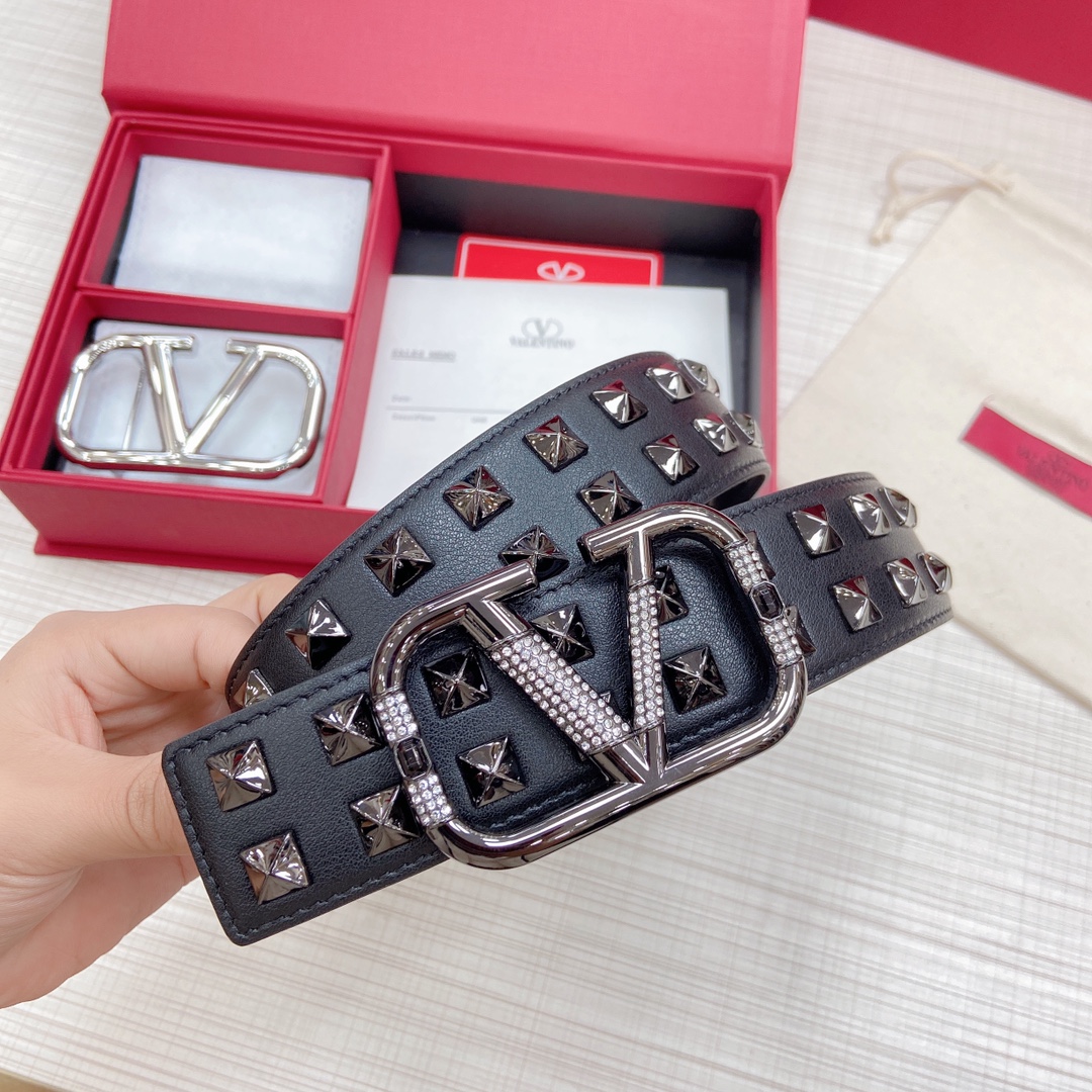 Valenti VLogo Signature 40MM  Belt - DesignerGu