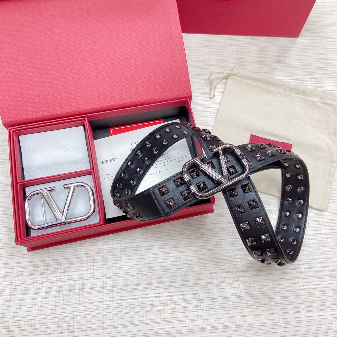 Valenti VLogo Signature 40MM  Belt - DesignerGu