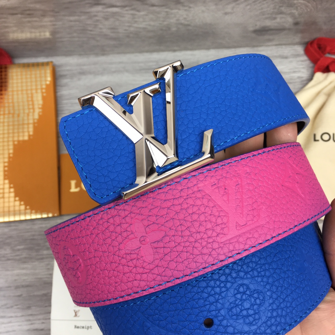 Louis Vuitton Gradient Shape 40MM Reversible Belt - DesignerGu