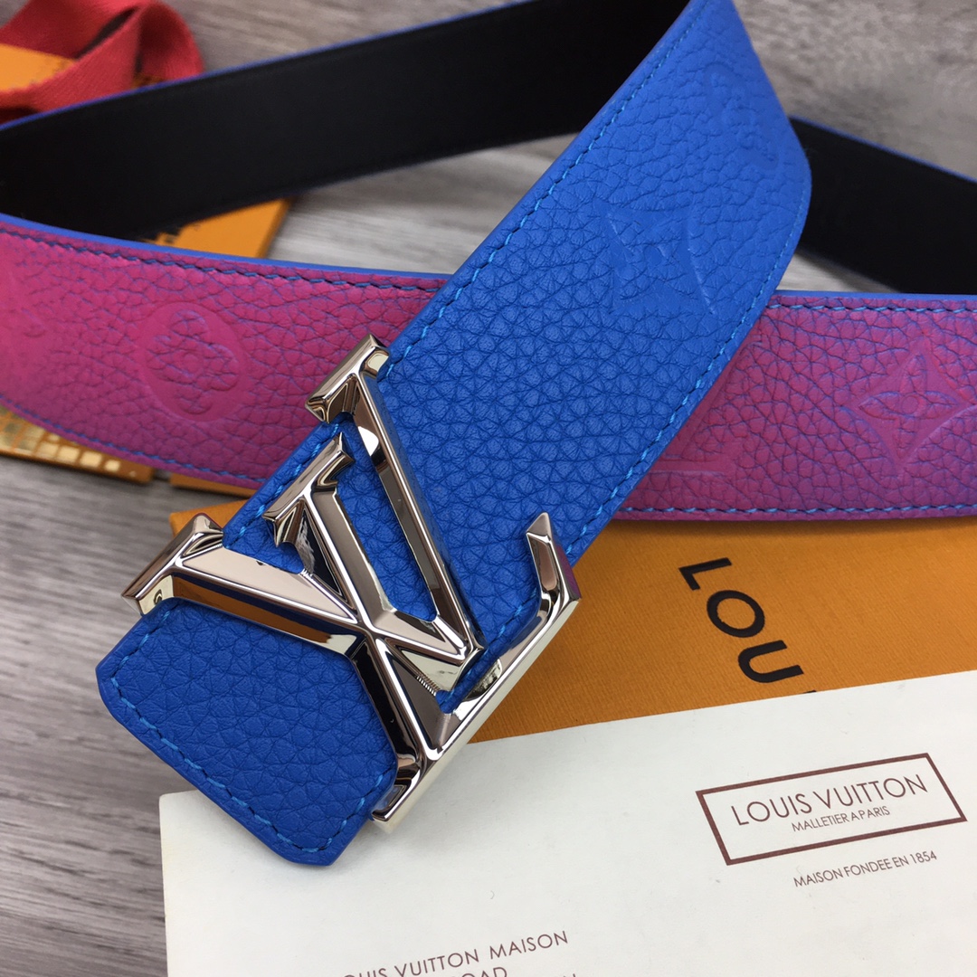 Louis Vuitton Gradient Shape 40MM Reversible Belt - DesignerGu