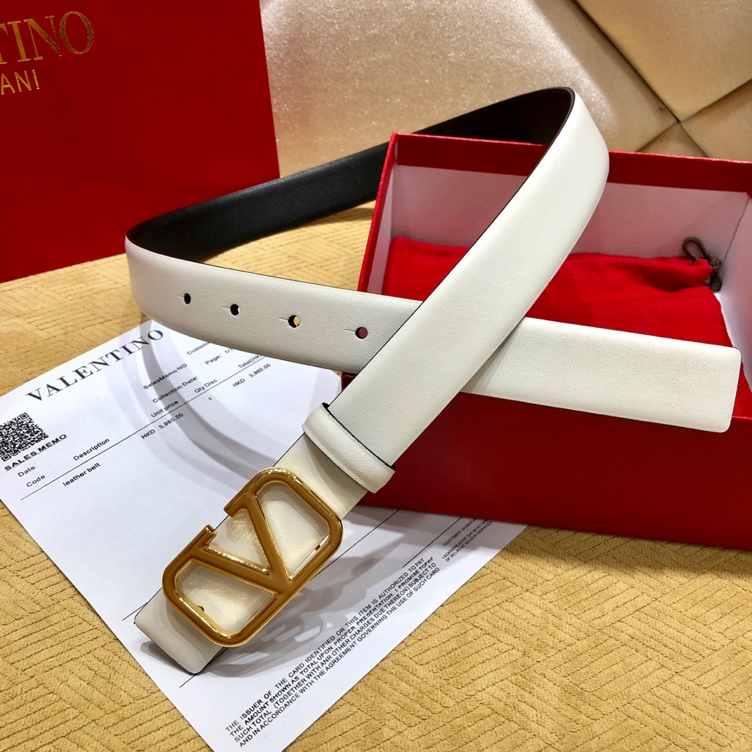 Valenti  VLogo Signature 30MM Reversible Belt - DesignerGu