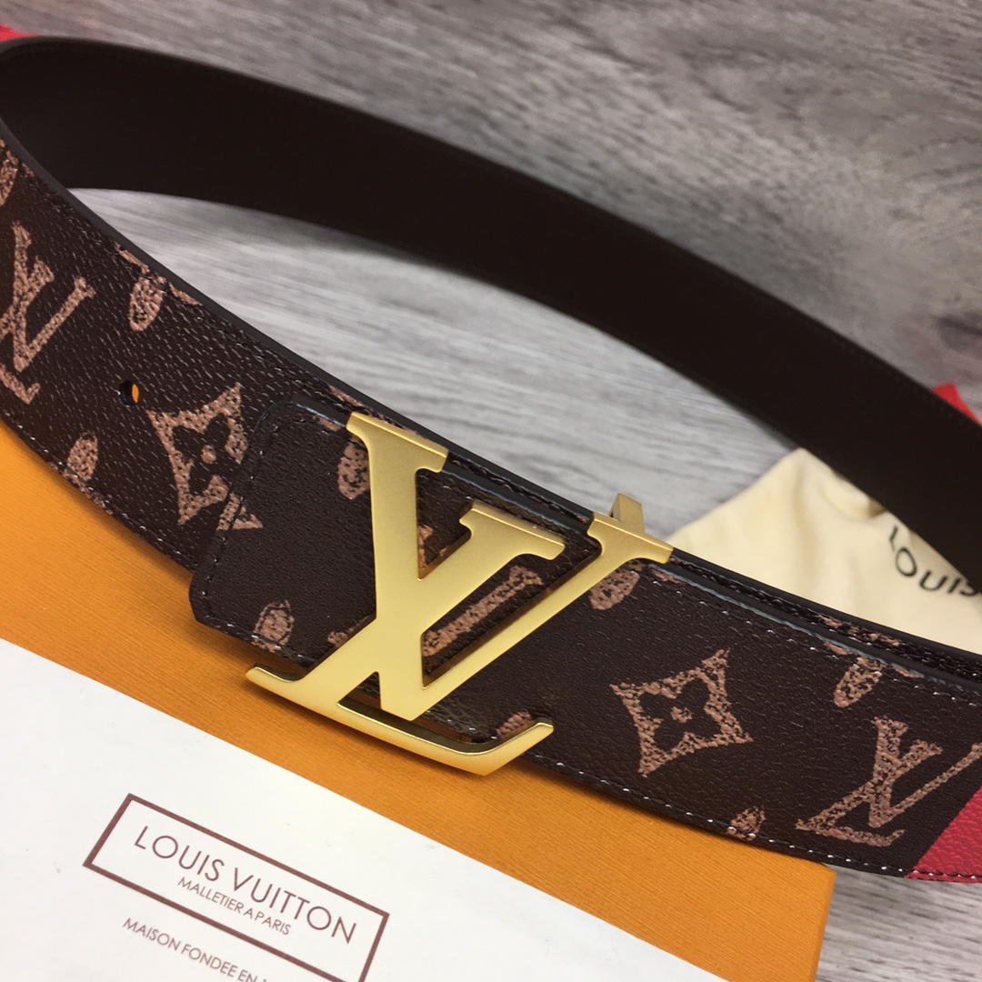 Louis Vuitton Shape 40MM Reversible Belt - DesignerGu