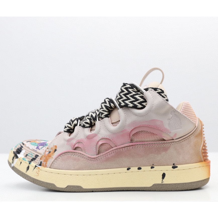 Lanvin X  Gallery Dept. Curb Sneaker Pink - DesignerGu