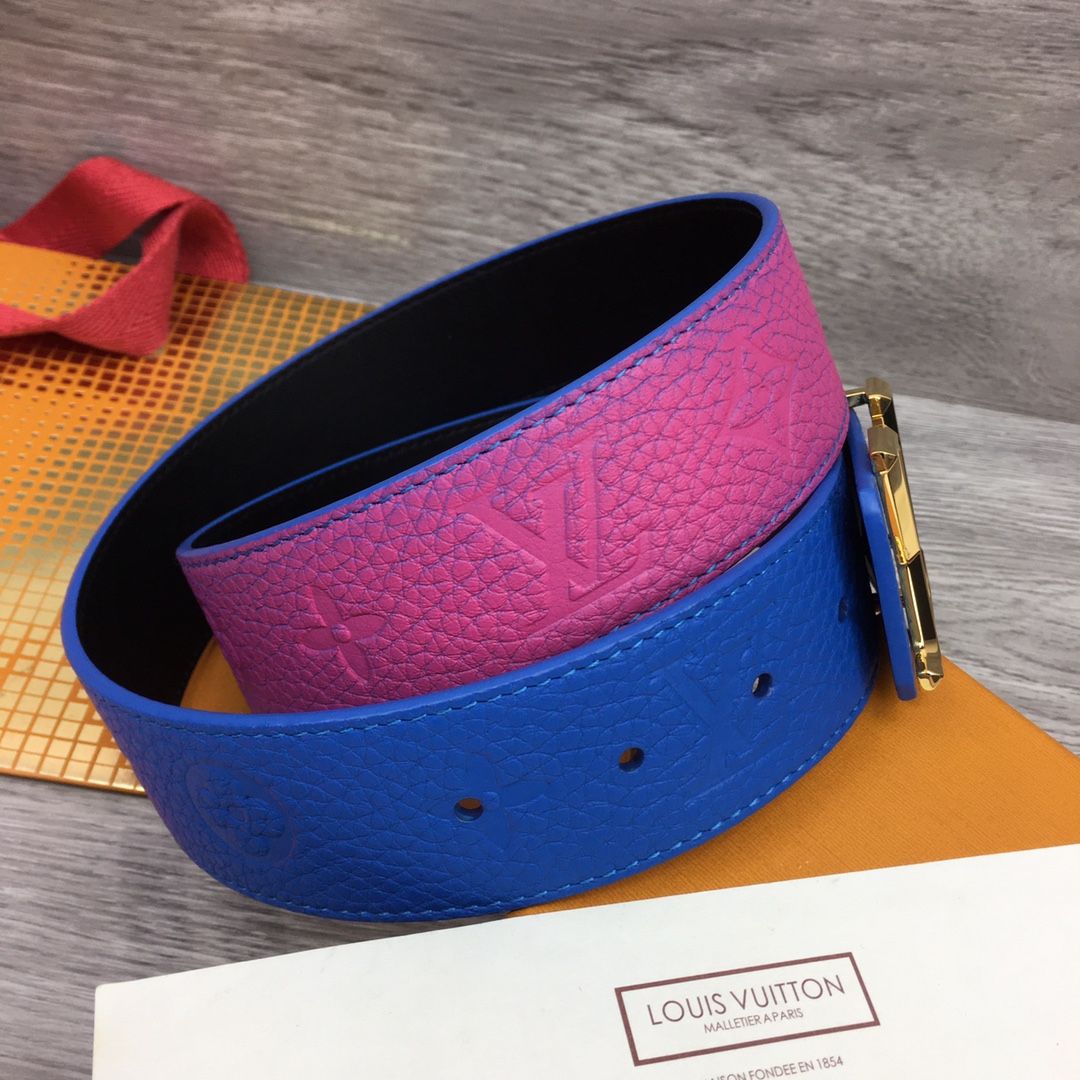 Louis Vuitton Gradient Shape 40MM Reversible Belt - DesignerGu