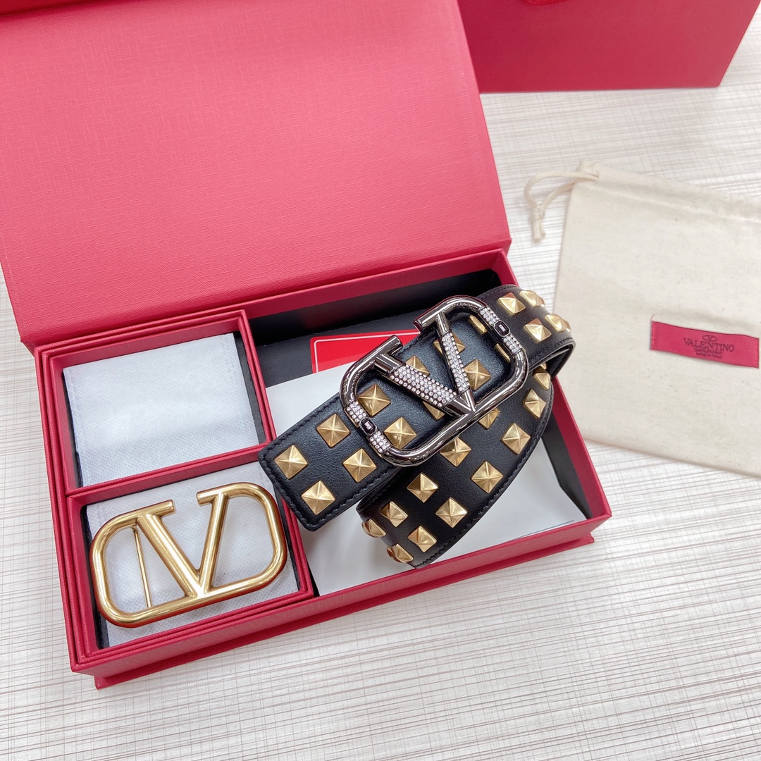 Valenti VLogo Signature 40MM  Belt - DesignerGu