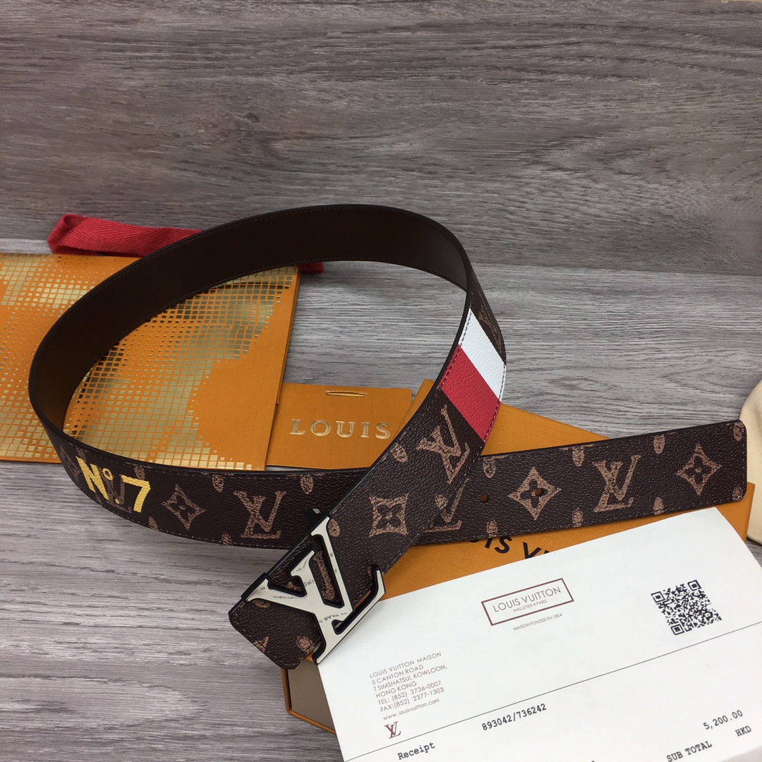 Louis Vuitton Shape 40MM Reversible Belt - DesignerGu