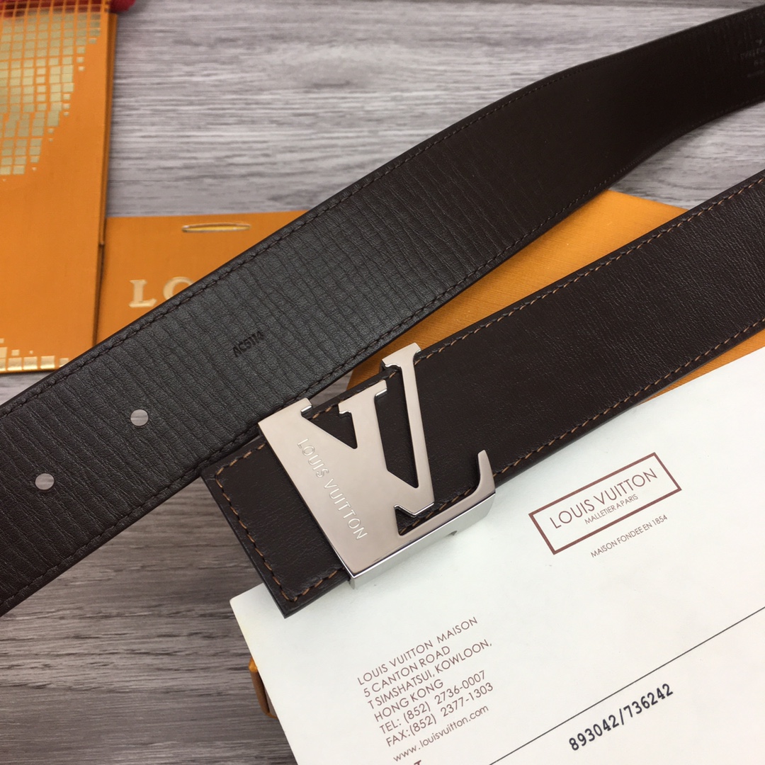 Louis Vuitton Shape 40MM Reversible Belt - DesignerGu