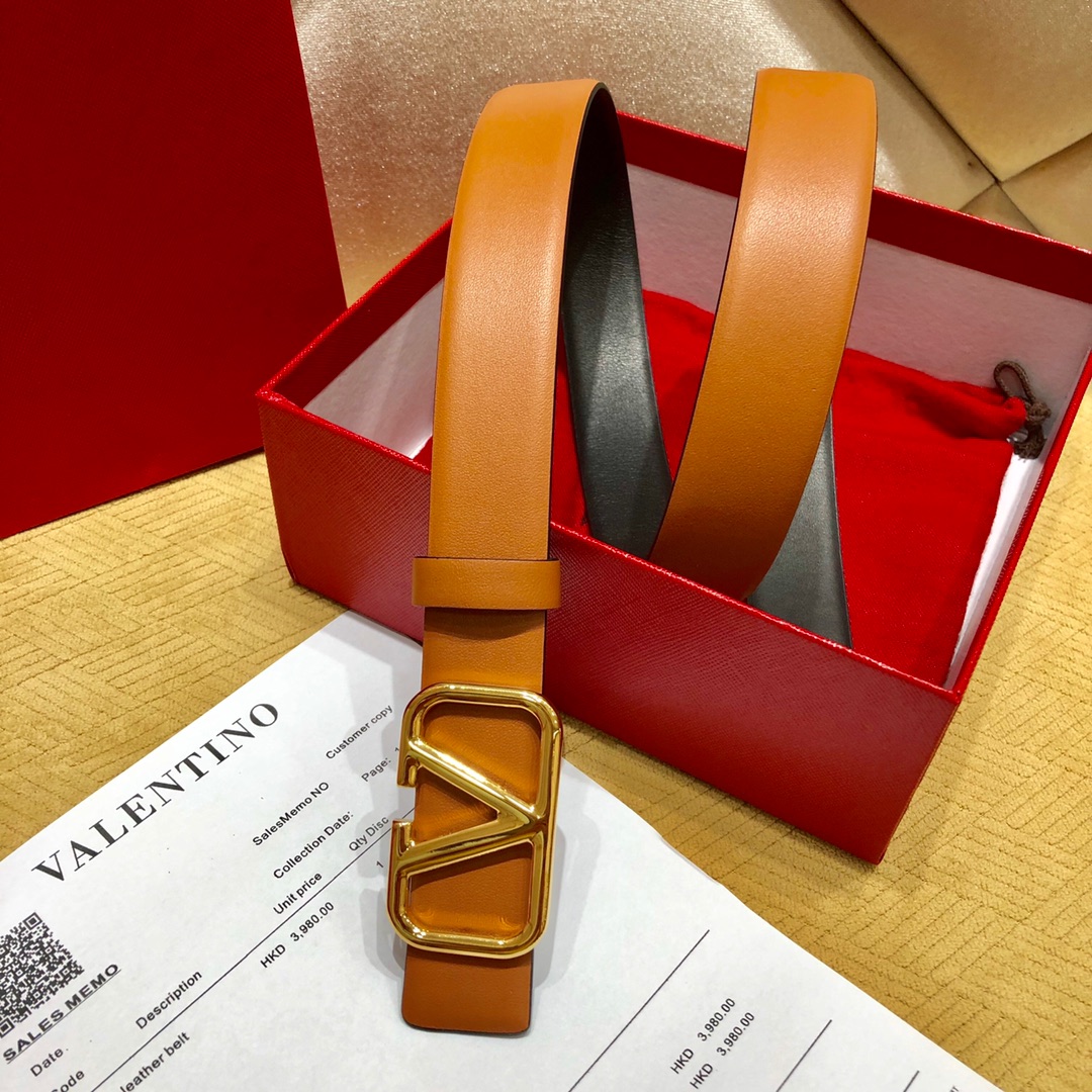 Valenti  VLogo Signature 30MM Reversible Belt - DesignerGu