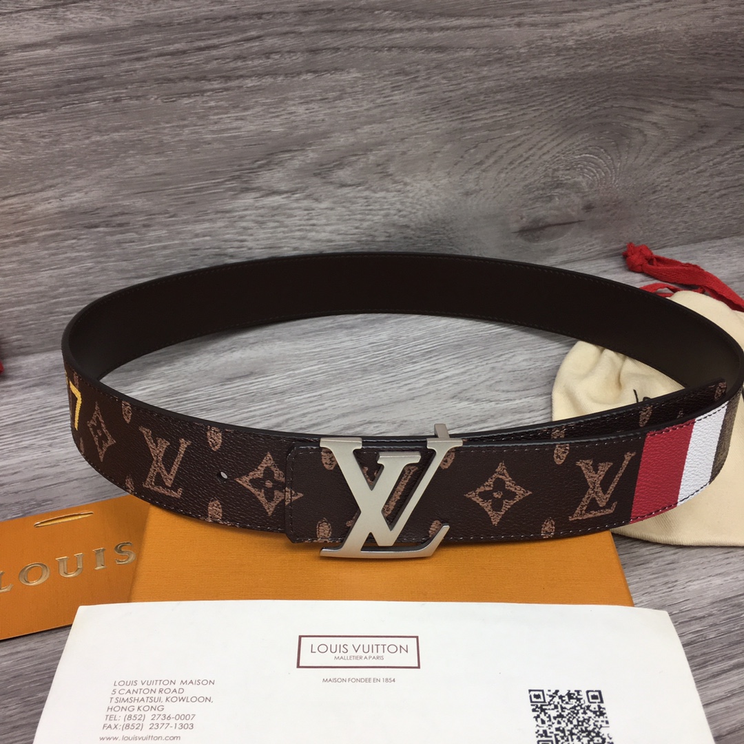 Louis Vuitton Shape 40MM Reversible Belt - DesignerGu