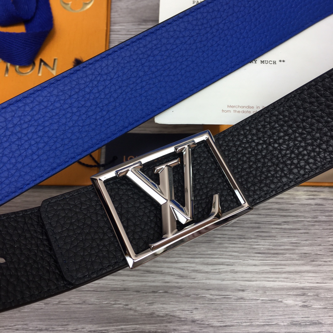 Louis Vuitton Shape 40MM Reversible Belt - DesignerGu