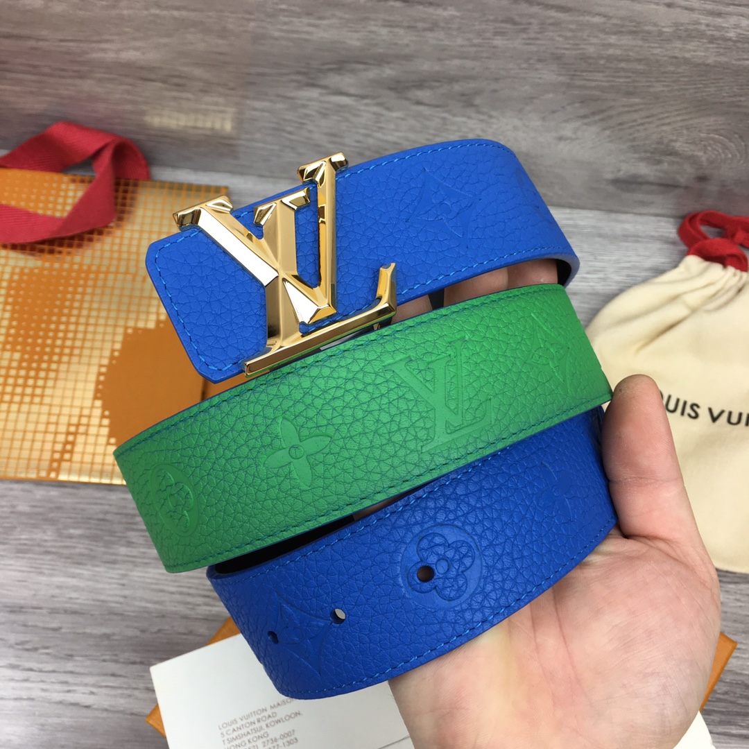 Louis Vuitton Gradient Shape 40MM Reversible Belt - DesignerGu