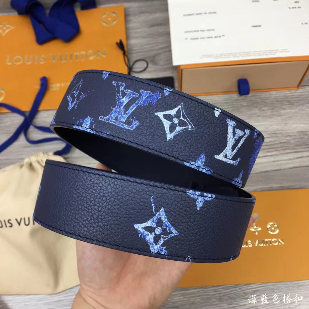 Louis Vuitton Gradient Shape 40MM Reversible Belt - DesignerGu