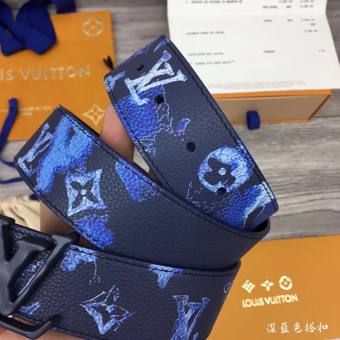 Louis Vuitton Gradient Shape 40MM Reversible Belt - DesignerGu