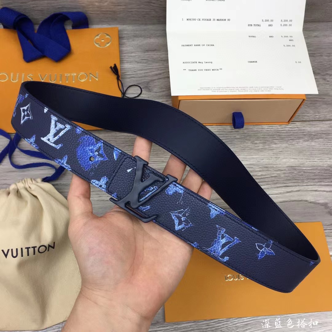 Louis Vuitton Gradient Shape 40MM Reversible Belt - DesignerGu