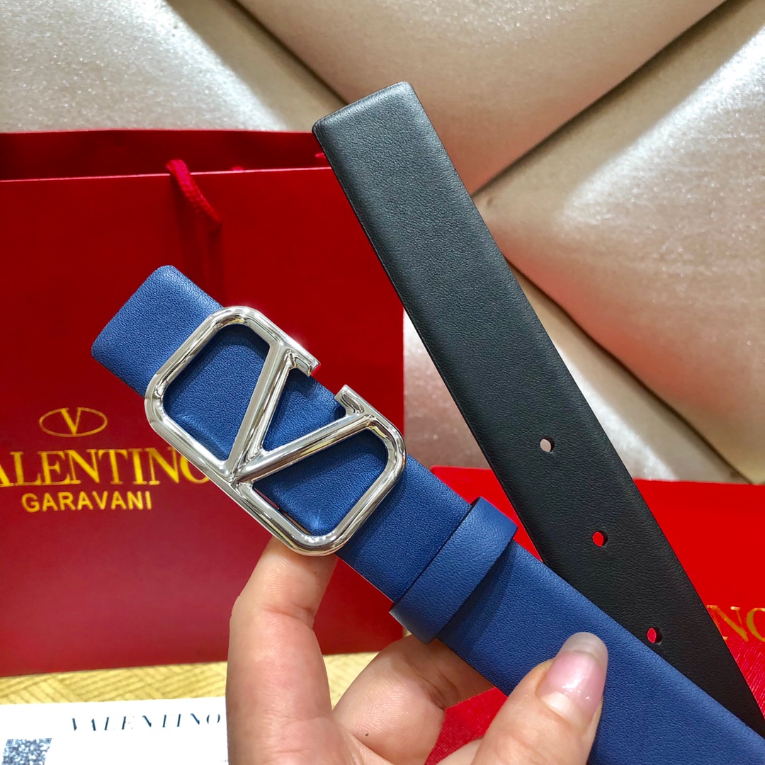 Valenti VLogo Signature 30MM Reversible Belt - DesignerGu