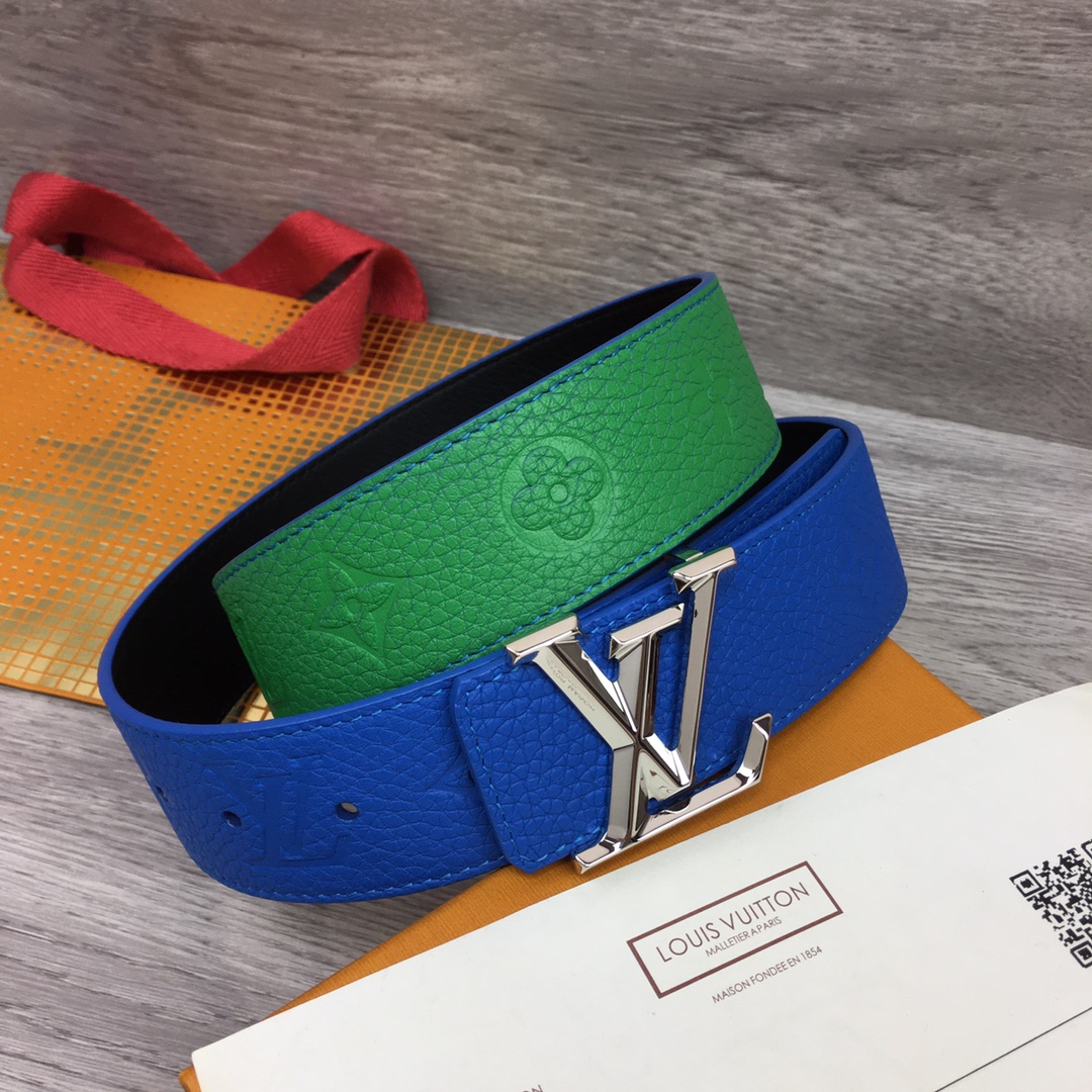 Louis Vuitton Gradient Shape 40MM Reversible Belt - DesignerGu