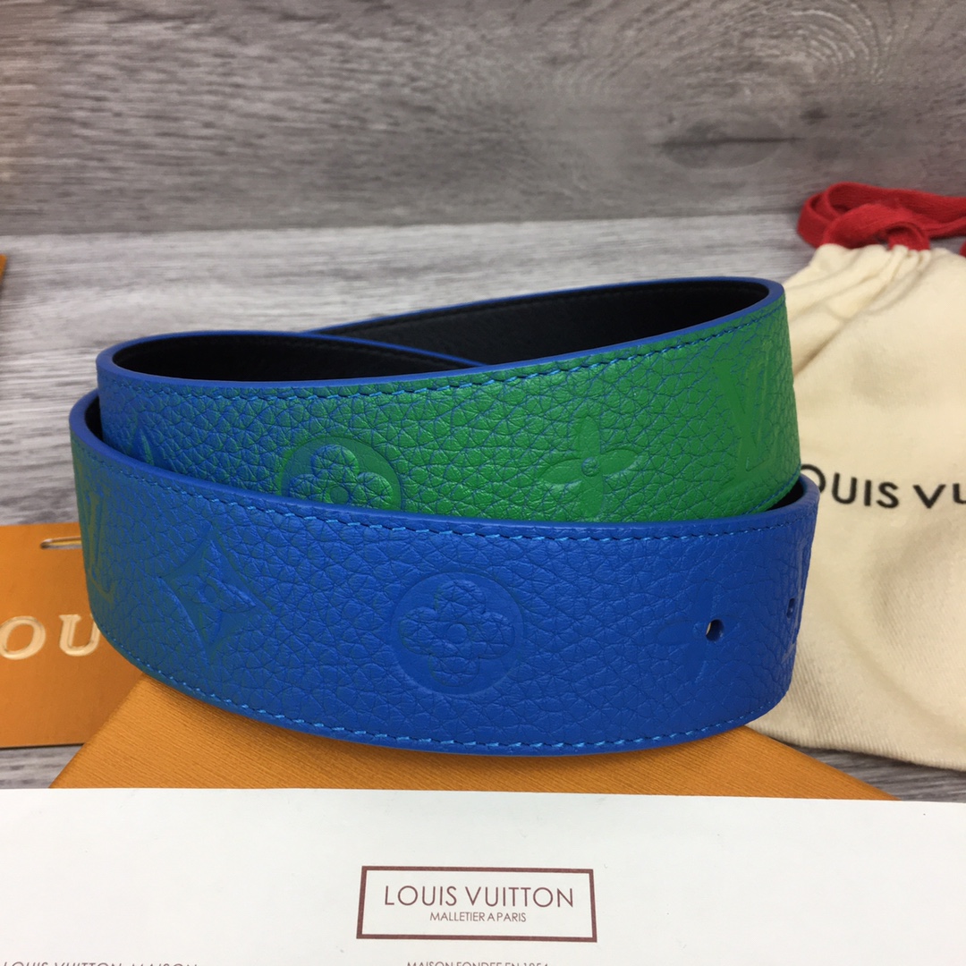 Louis Vuitton Gradient Shape 40MM Reversible Belt - DesignerGu