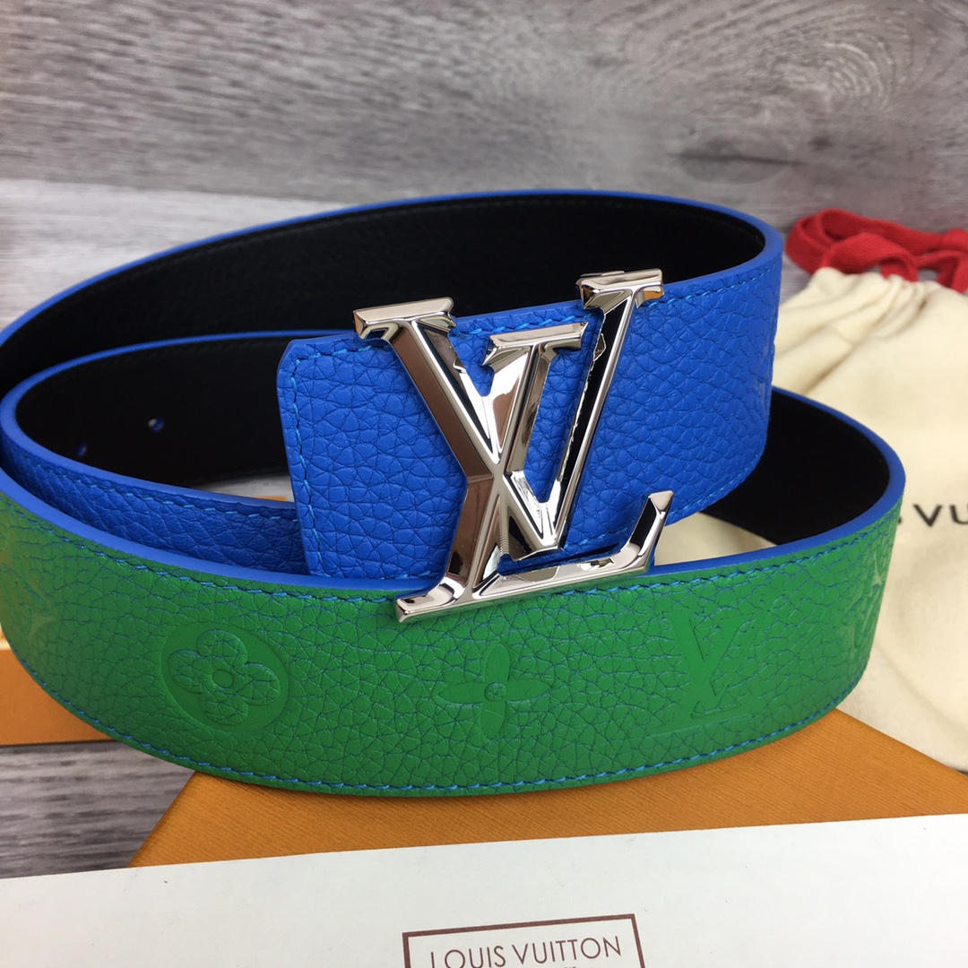 Louis Vuitton Gradient Shape 40MM Reversible Belt - DesignerGu