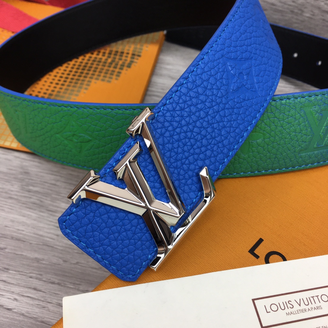 Louis Vuitton Gradient Shape 40MM Reversible Belt - DesignerGu