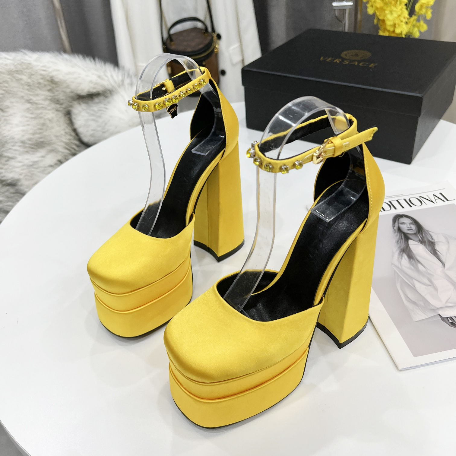 Versace High Heel Sandals - DesignerGu