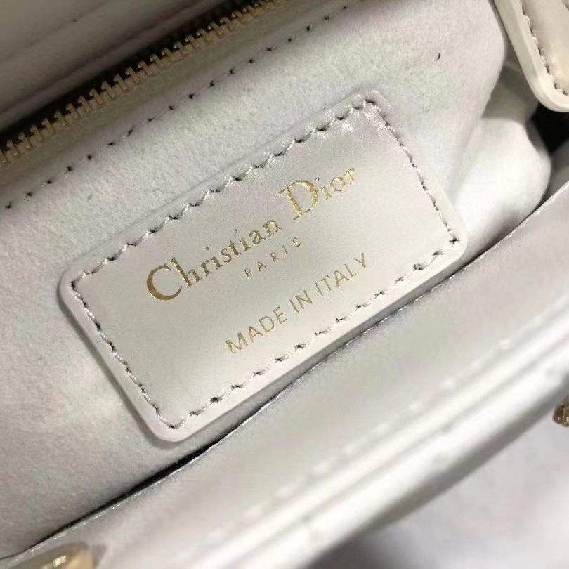 Dior Lady D-Lite Handbag（17-15-7CM） - DesignerGu