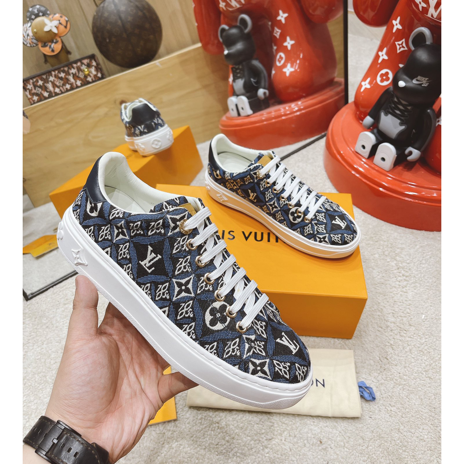 Louis Vuitton Crafty Stellar Sneaker - DesignerGu