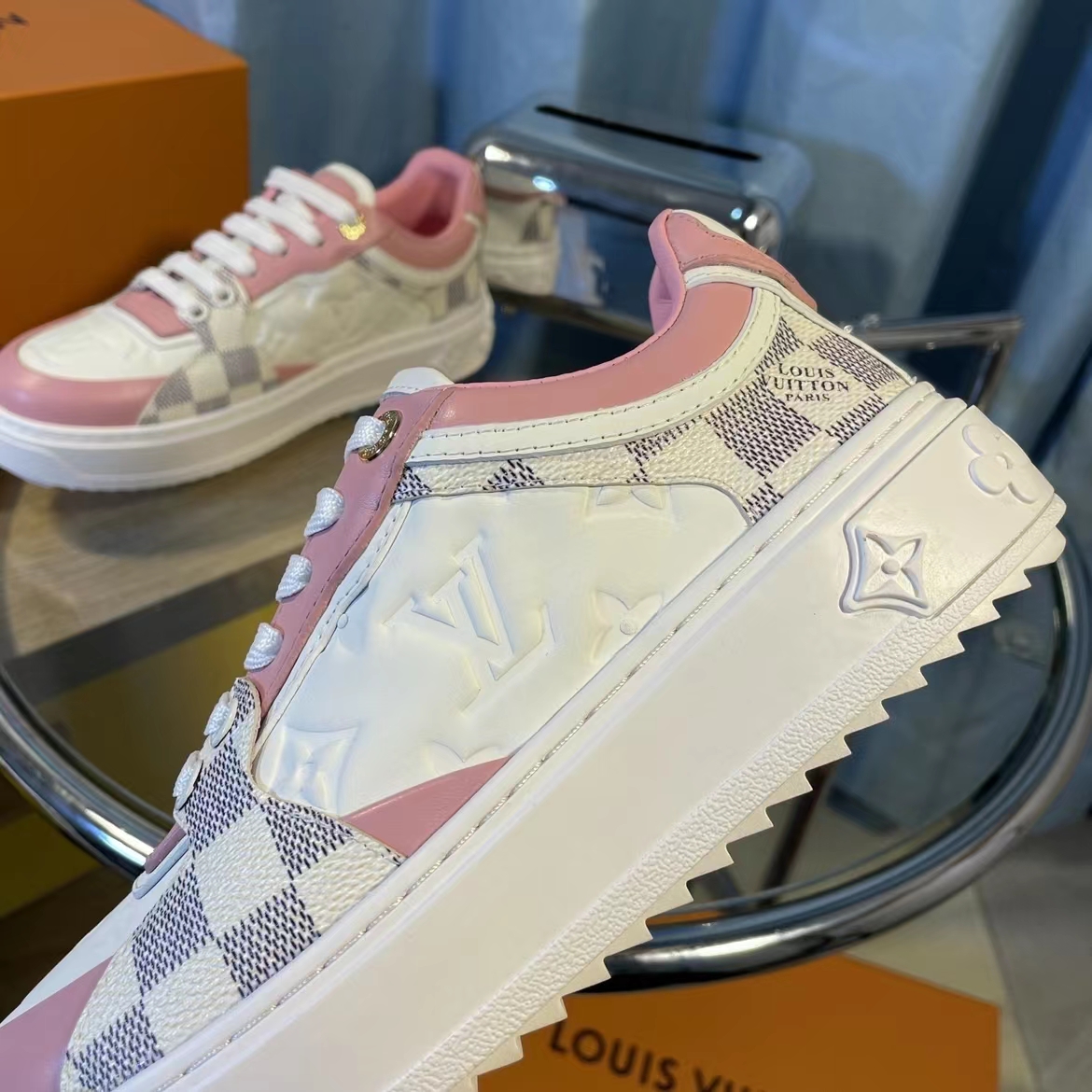 Louis Vuitton Time Out Sneaker - DesignerGu