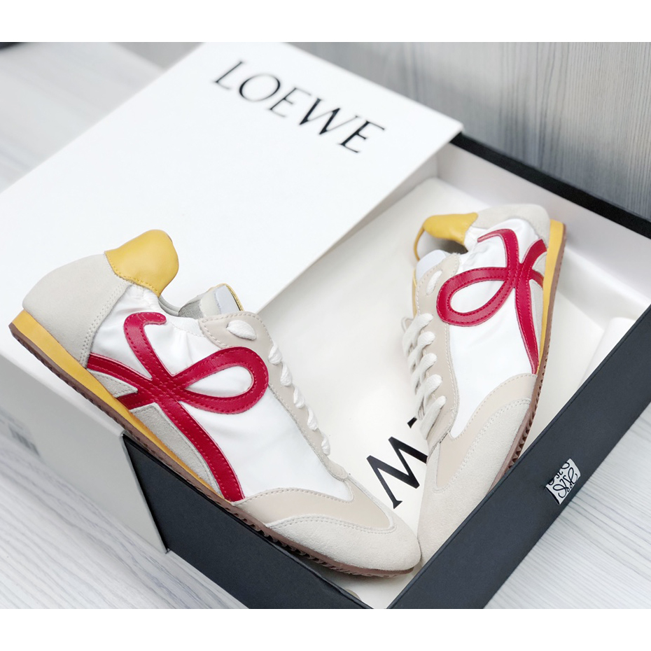 Loewe Ballet Runner In Nylon And Calfskin - DesignerGu