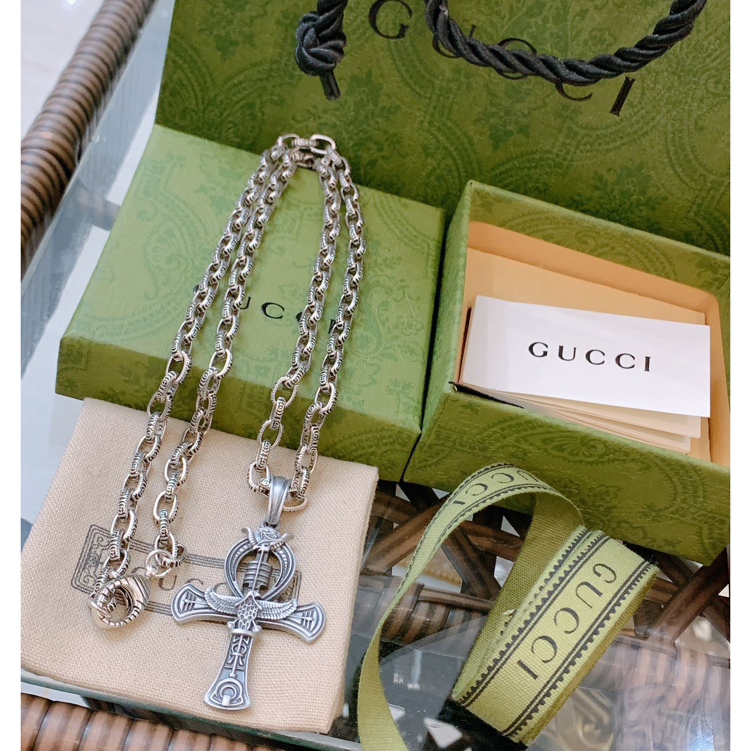 Gucci Anger Forest Necklace - DesignerGu