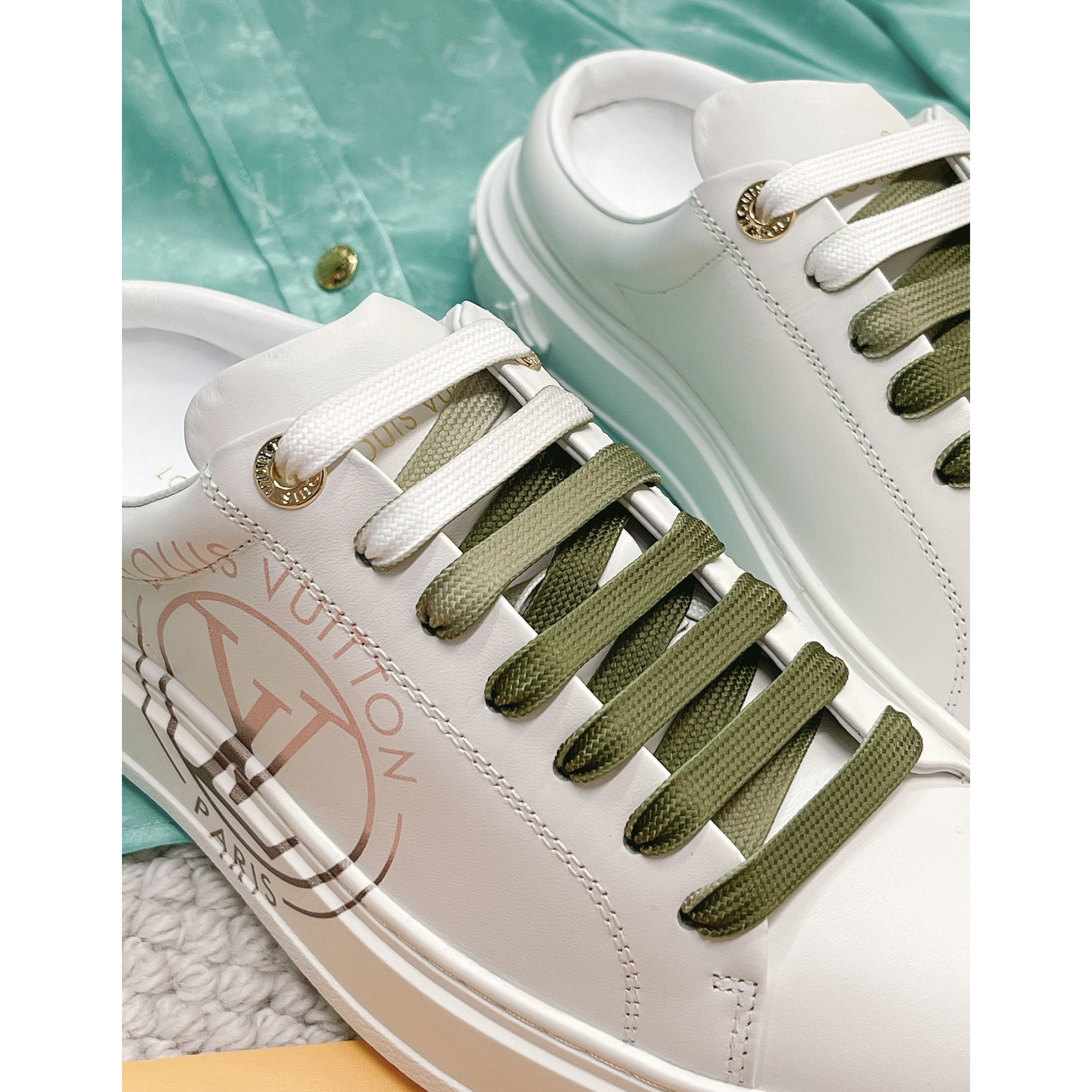 Louis Vuitton Time Out Open Back Sneaker - DesignerGu