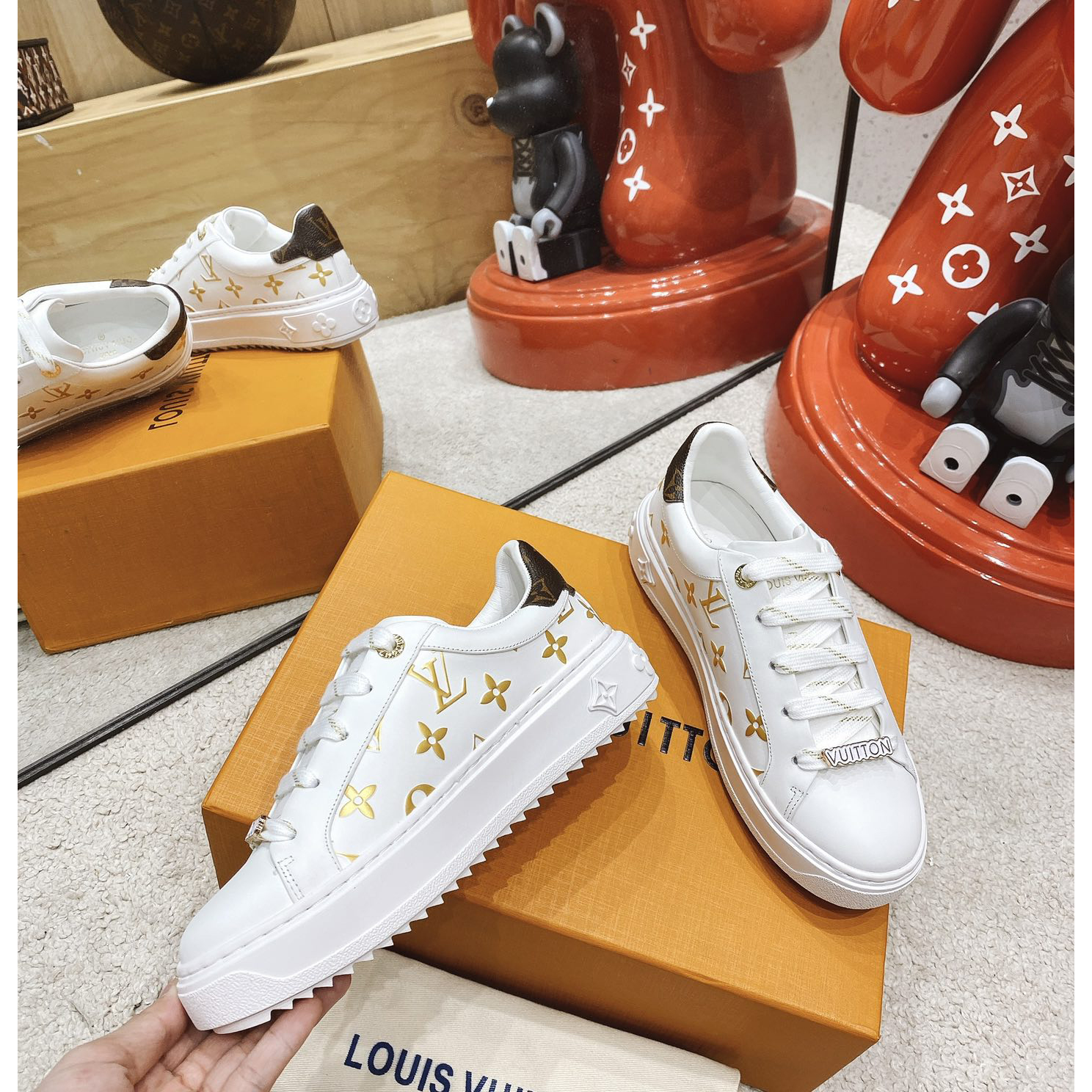 Louis Vuitton Time Out Sneaker  - DesignerGu