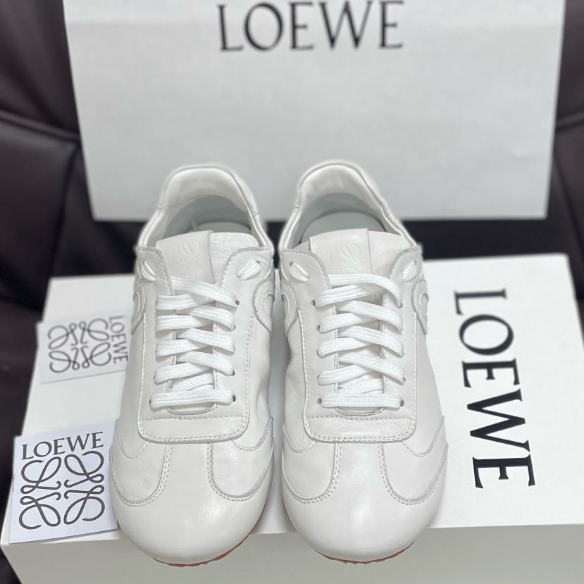 Loewe Ballet Runner In Nylon And Calfskin - DesignerGu