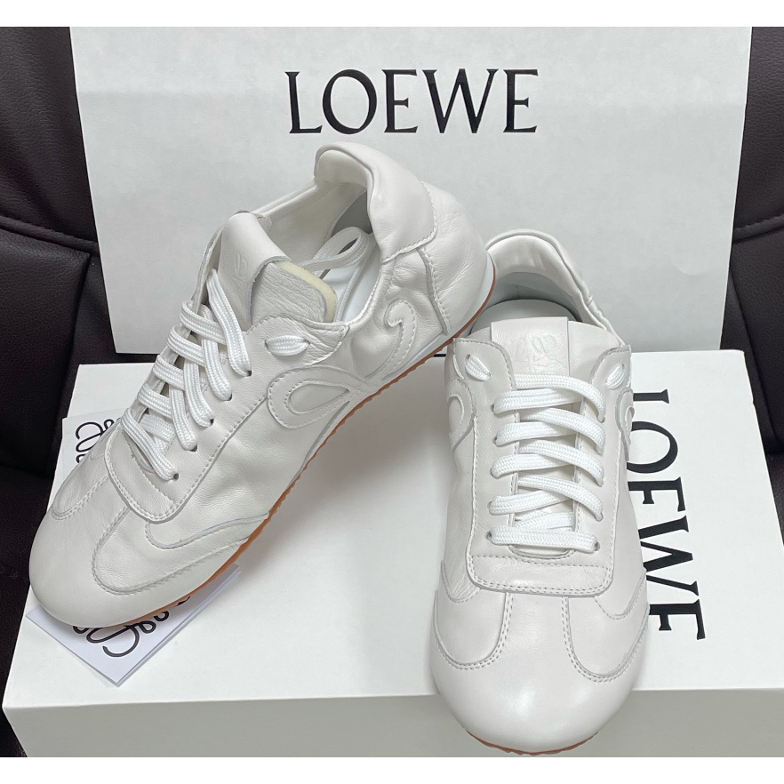 Loewe Ballet Runner In Nylon And Calfskin - DesignerGu