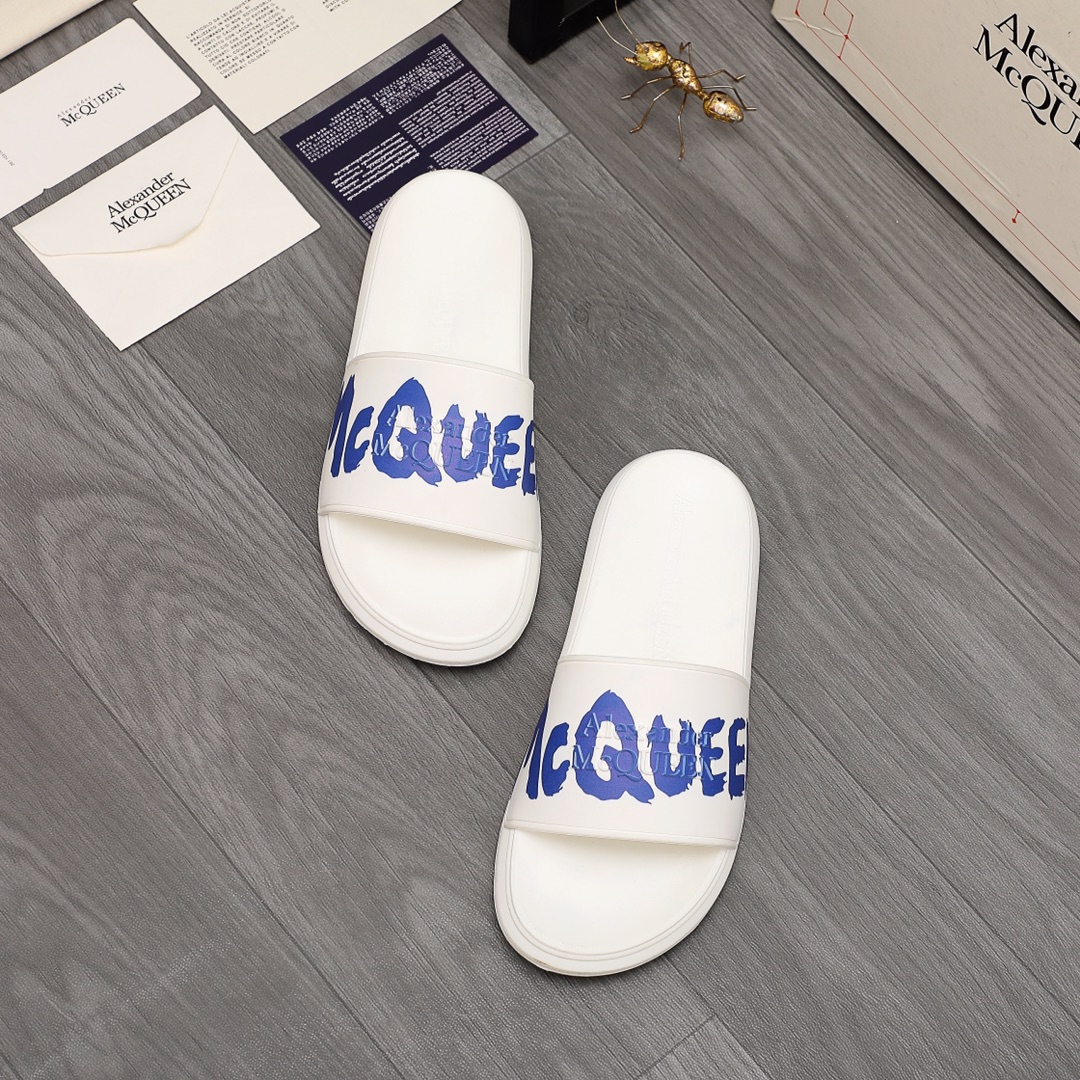 Alexander Mqueen Logo Slipper - DesignerGu