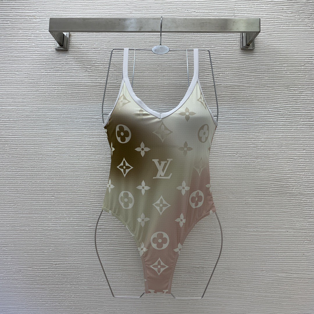 Louis Vuitton One-Piece Swimsuit - DesignerGu